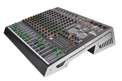 Audio Mixer 8 Mono + 2 Stereo Music Channels Dual Effects and Bluetooth